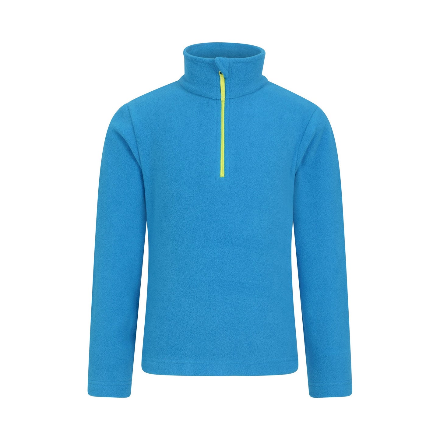 Cobalt - Front - Mountain Warehouse Childrens-Kids Camber II Half Zip Fleece Jacket