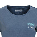Blue - Back - Mountain Warehouse Womens-Ladies Tenby Printed Organic T-Shirt