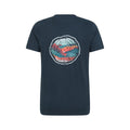 Dark Blue - Back - Mountain Warehouse Mens Inverness Tree Ring Organic T-Shirt