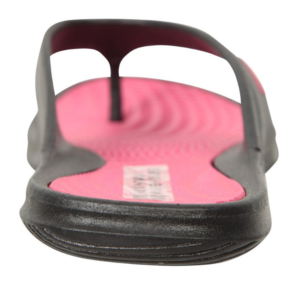 Bright Pink - Back - Mountain Warehouse Womens-Ladies Street Flip Flops