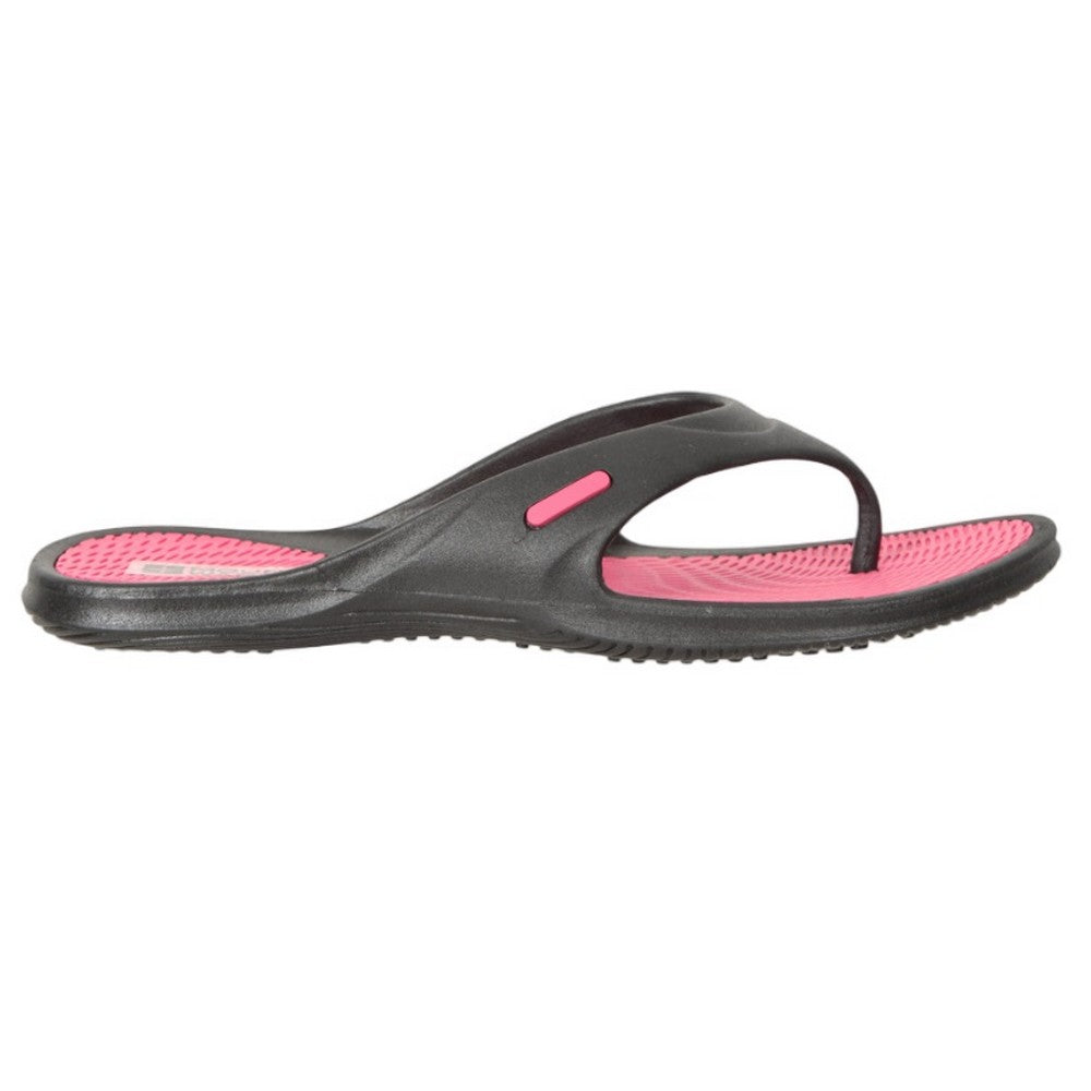 Bright Pink - Side - Mountain Warehouse Womens-Ladies Street Flip Flops
