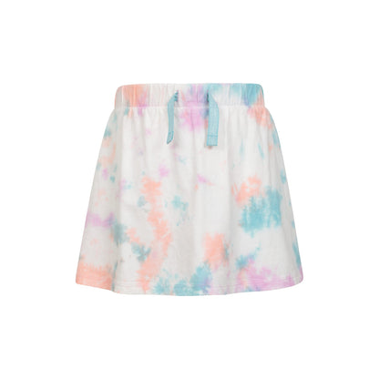 Light Blue - Front - Mountain Warehouse Girls Seaside Tie Dye Skort