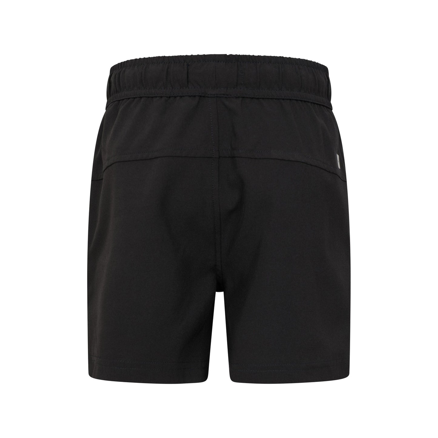Jet Black - Back - Mountain Warehouse Childrens-Kids Run It Shorts