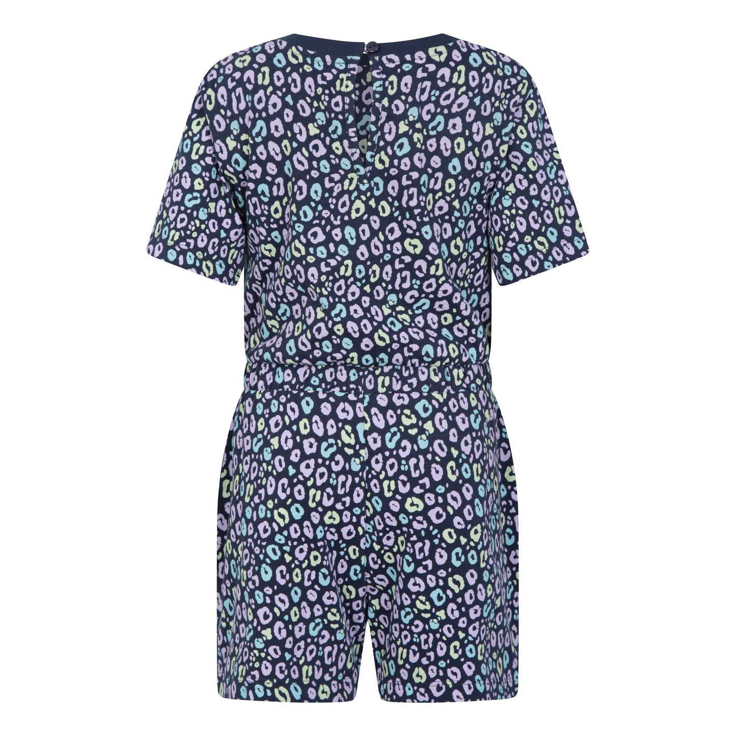 Mixed - Back - Mountain Warehouse Girls Poppy Animal Print Organic Playsuit