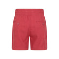 Burgundy - Back - Mountain Warehouse Womens-Ladies Island Summer Shorts