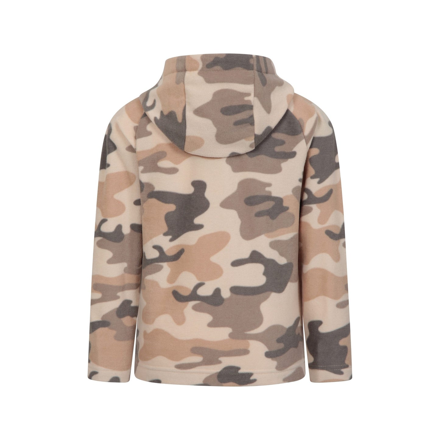 Camouflage Green - Back - Mountain Warehouse Childrens-Kids Pursuit II Camouflage Full Zip Hoodie