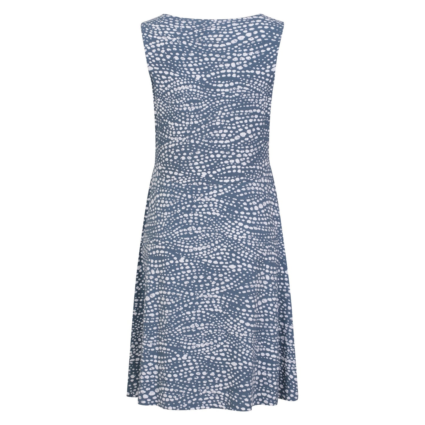 Blue - Back - Mountain Warehouse Womens-Ladies Milos Spotted Dress