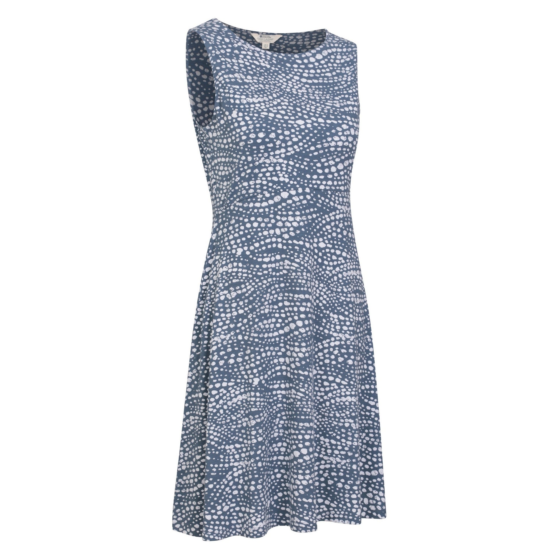 Blue - Lifestyle - Mountain Warehouse Womens-Ladies Milos Spotted Dress