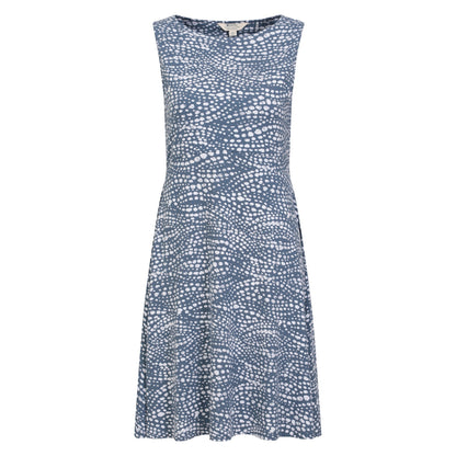 Blue - Front - Mountain Warehouse Womens-Ladies Milos Spotted Dress