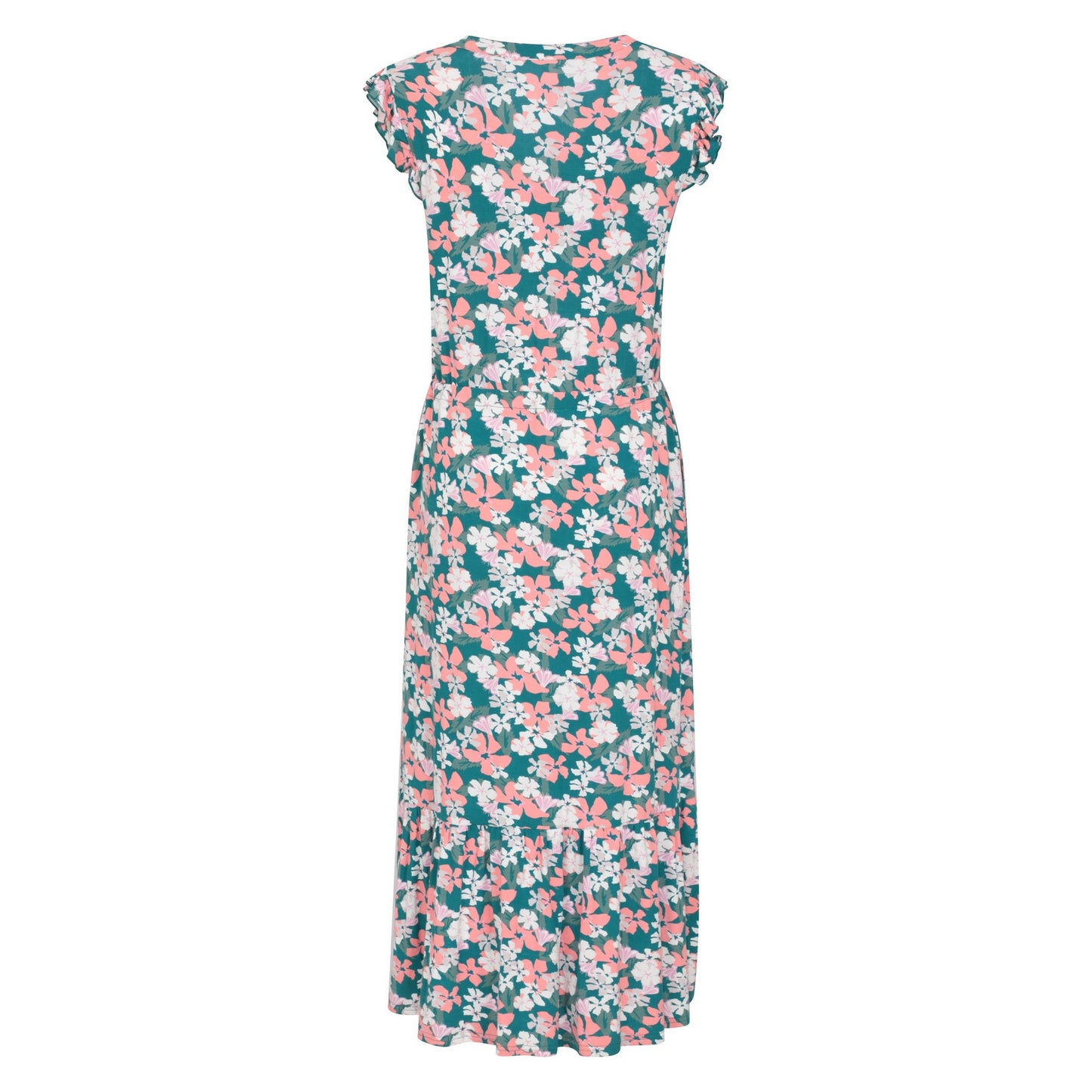 Mixed - Back - Mountain Warehouse Womens-Ladies Cyprus Tiered Ruffles Dress