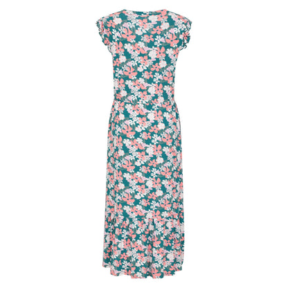 Mixed - Back - Mountain Warehouse Womens-Ladies Cyprus Tiered Ruffles Dress