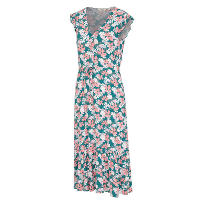 Mixed - Side - Mountain Warehouse Womens-Ladies Cyprus Tiered Ruffles Dress