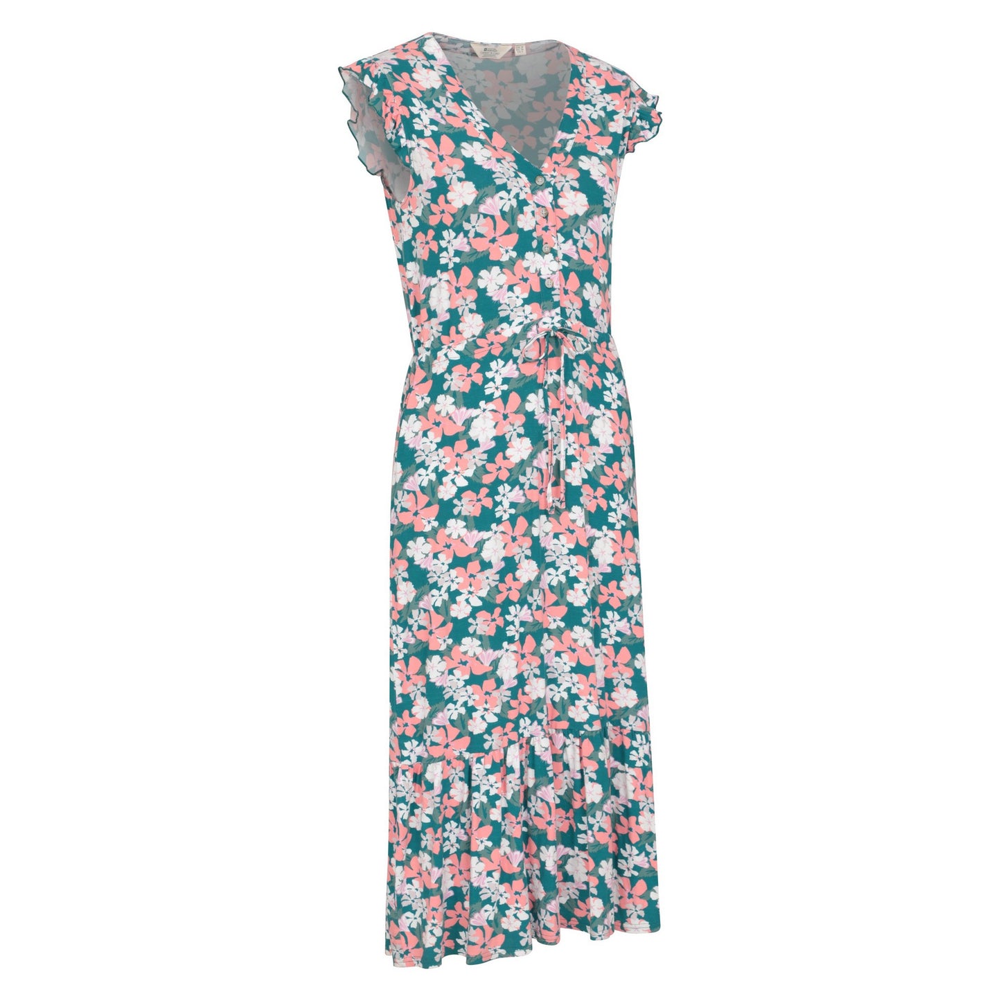 Mixed - Lifestyle - Mountain Warehouse Womens-Ladies Cyprus Tiered Ruffles Dress