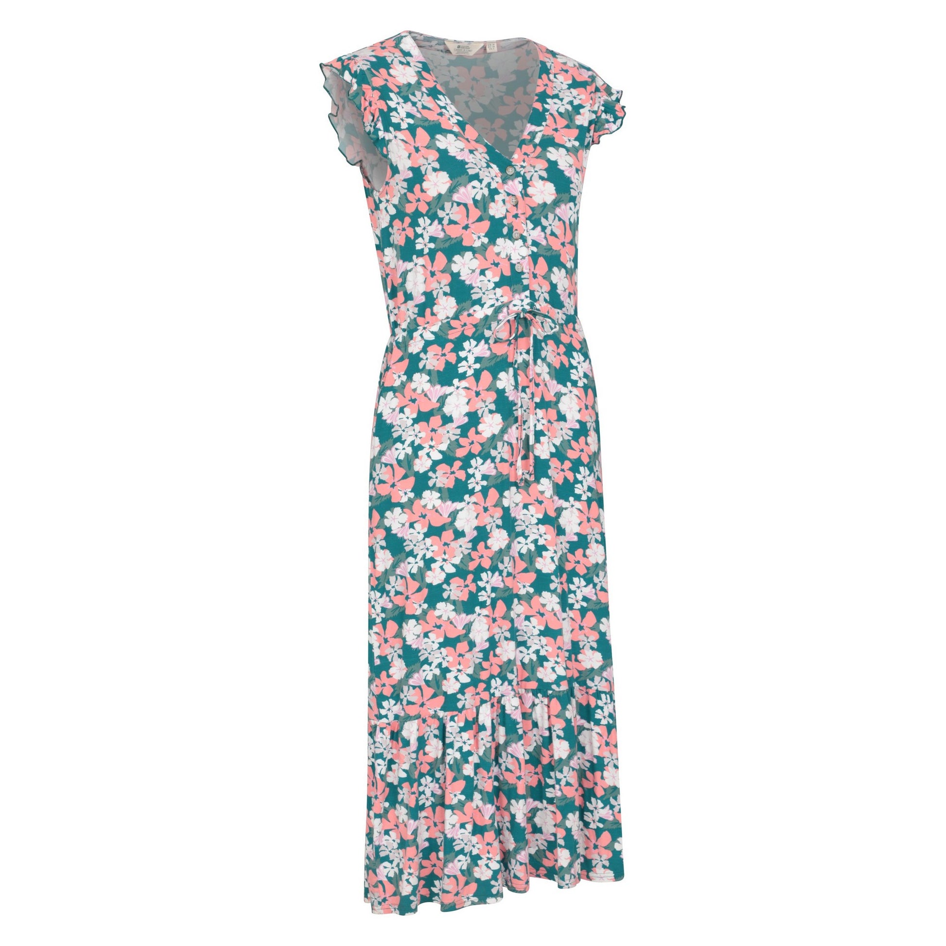 Mixed - Lifestyle - Mountain Warehouse Womens-Ladies Cyprus Tiered Ruffles Dress