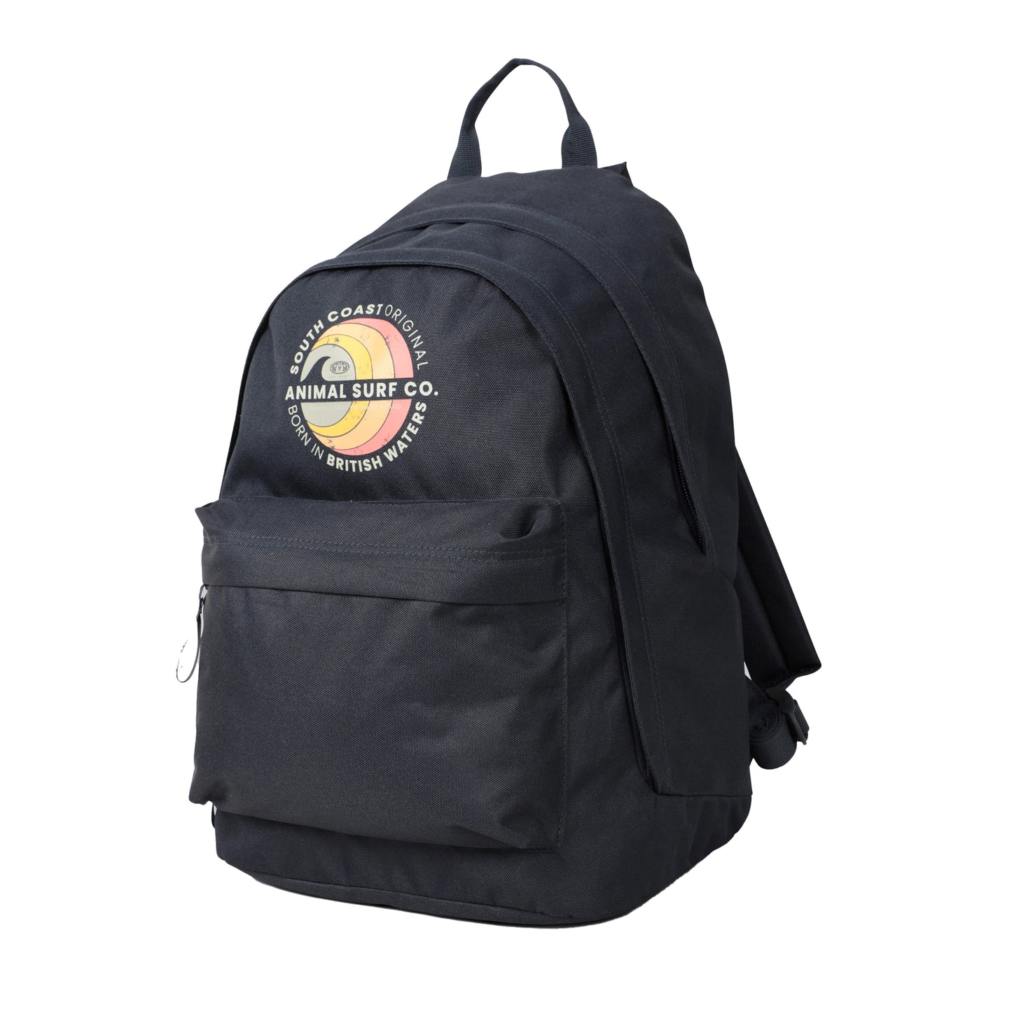 Navy - Side - Animal Graphic Print 30L Backpack