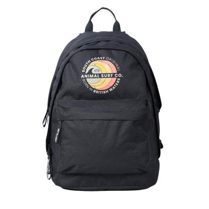 Navy - Front - Animal Graphic Print 30L Backpack