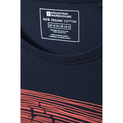 Indigo - Lifestyle - Mountain Warehouse Womens-Ladies Sailing Scene T-Shirt