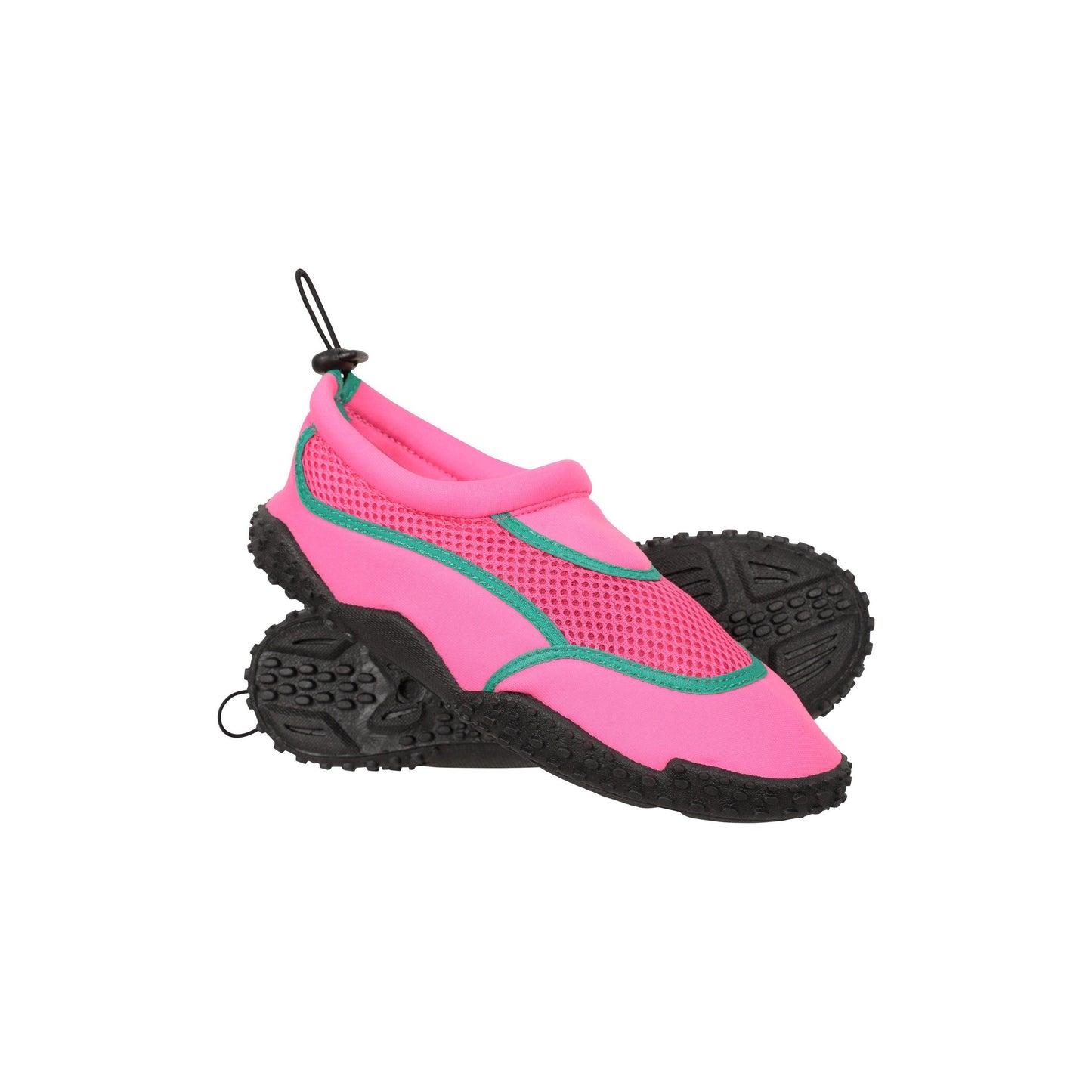 Bright Pink - Front - Mountain Warehouse Childrens-Kids Bermuda Adjustable Water Shoes