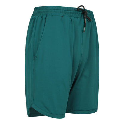 Dark Teal - Lifestyle - Mountain Warehouse Mens Core Recycled Running Shorts