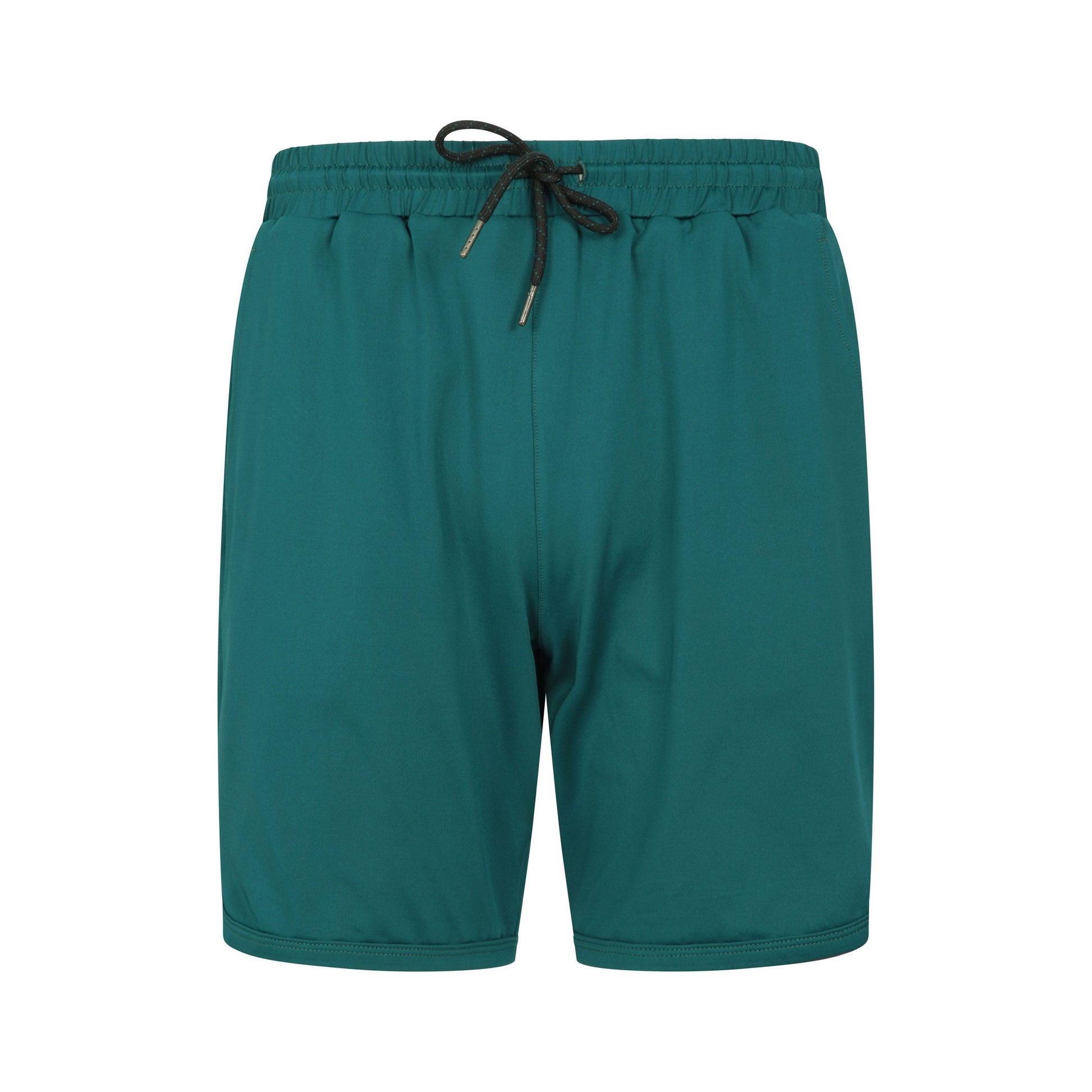 Dark Teal - Front - Mountain Warehouse Mens Core Recycled Running Shorts