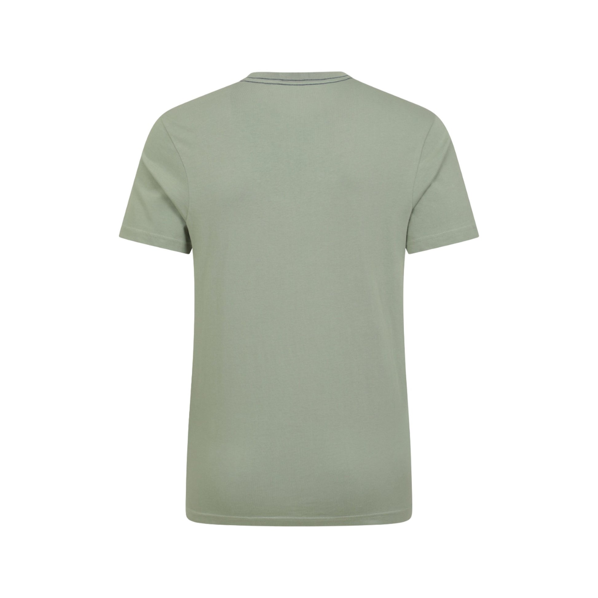Green - Back - Mountain Warehouse Mens Camping Organic T-Shirt
