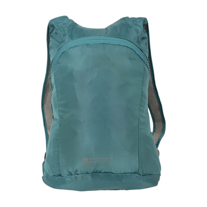 Teal - Front - Mountain Warehouse Packaway Backpack