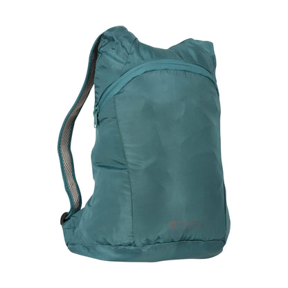 Teal - Side - Mountain Warehouse Packaway Backpack