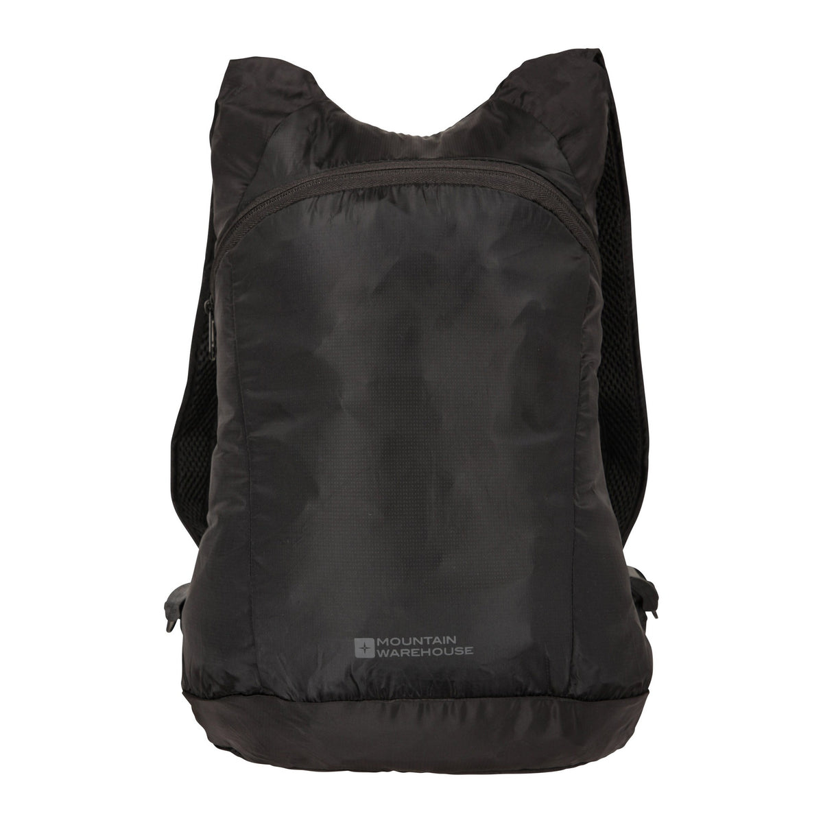Black - Front - Mountain Warehouse Packaway Backpack