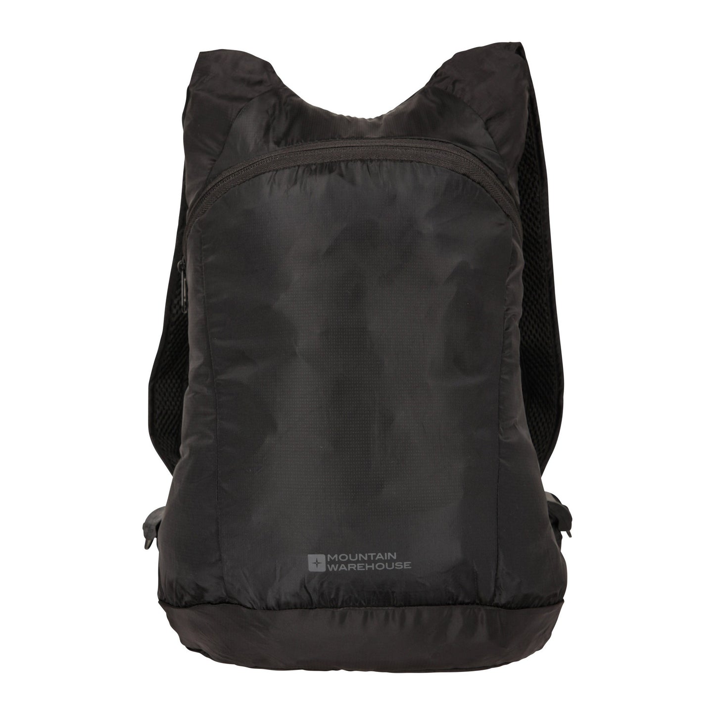 Black - Front - Mountain Warehouse Packaway Backpack
