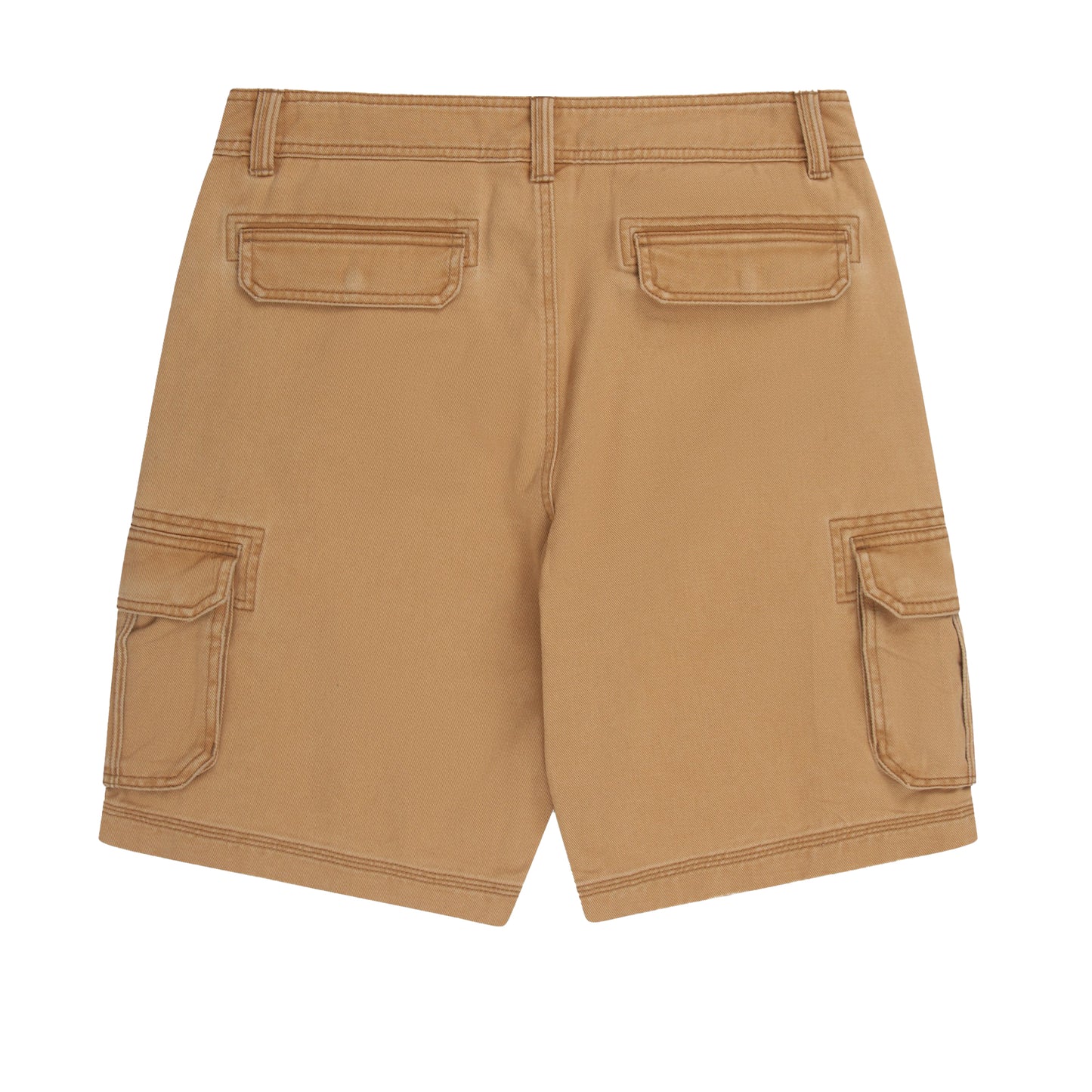 Mustard - Back - Animal Mens Dusk Twill Cargo Shorts