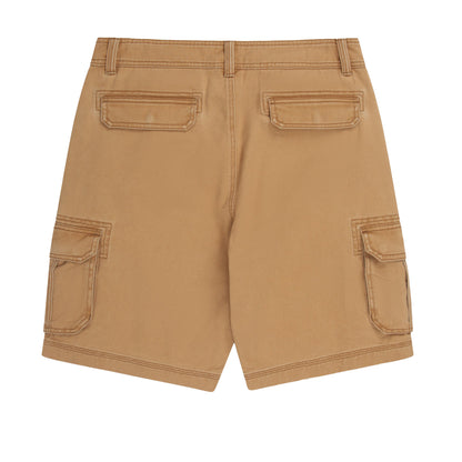 Mustard - Back - Animal Mens Dusk Twill Cargo Shorts