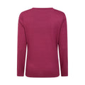 Berry - Back - Mountain Warehouse Womens-Ladies Agra Slub Long-Sleeved Top