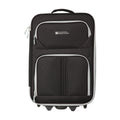 Black - Side - Mountain Warehouse Essentials 2 Wheeled Suitcase