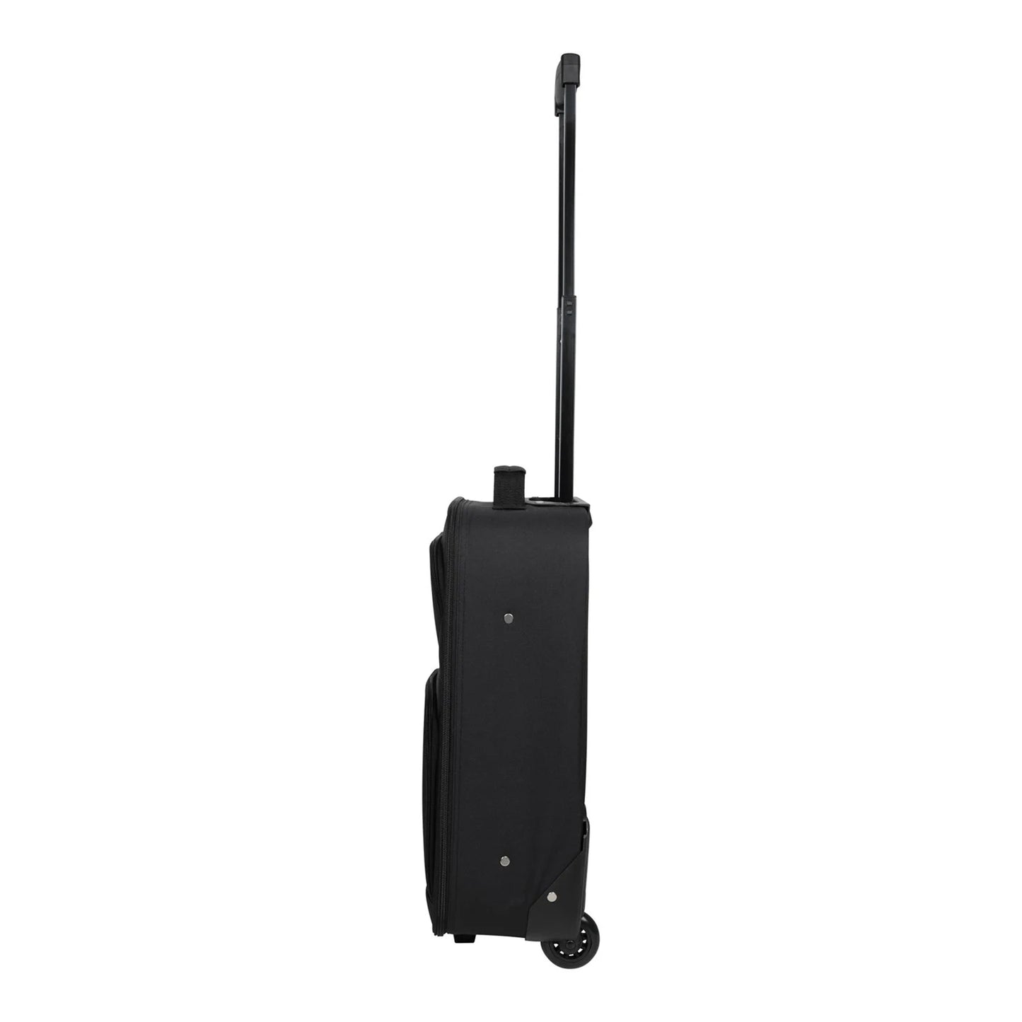 Jet Black - Lifestyle - Mountain Warehouse Essentials 2 Wheeled Suitcase