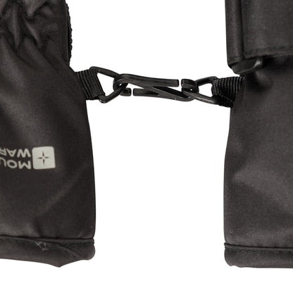 Jet Black - Lifestyle - Mountain Warehouse Womens-Ladies Glide Waterproof Ski Gloves