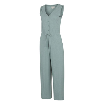 Khaki Green - Side - Mountain Warehouse Womens-Ladies Bahamas Jumpsuit