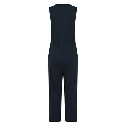 Navy - Back - Mountain Warehouse Womens-Ladies Bahamas Jumpsuit