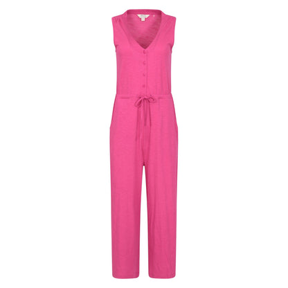 Bright Pink - Front - Mountain Warehouse Womens-Ladies Bahamas Jumpsuit