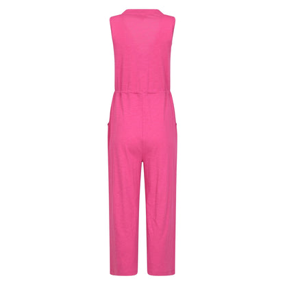 Bright Pink - Back - Mountain Warehouse Womens-Ladies Bahamas Jumpsuit