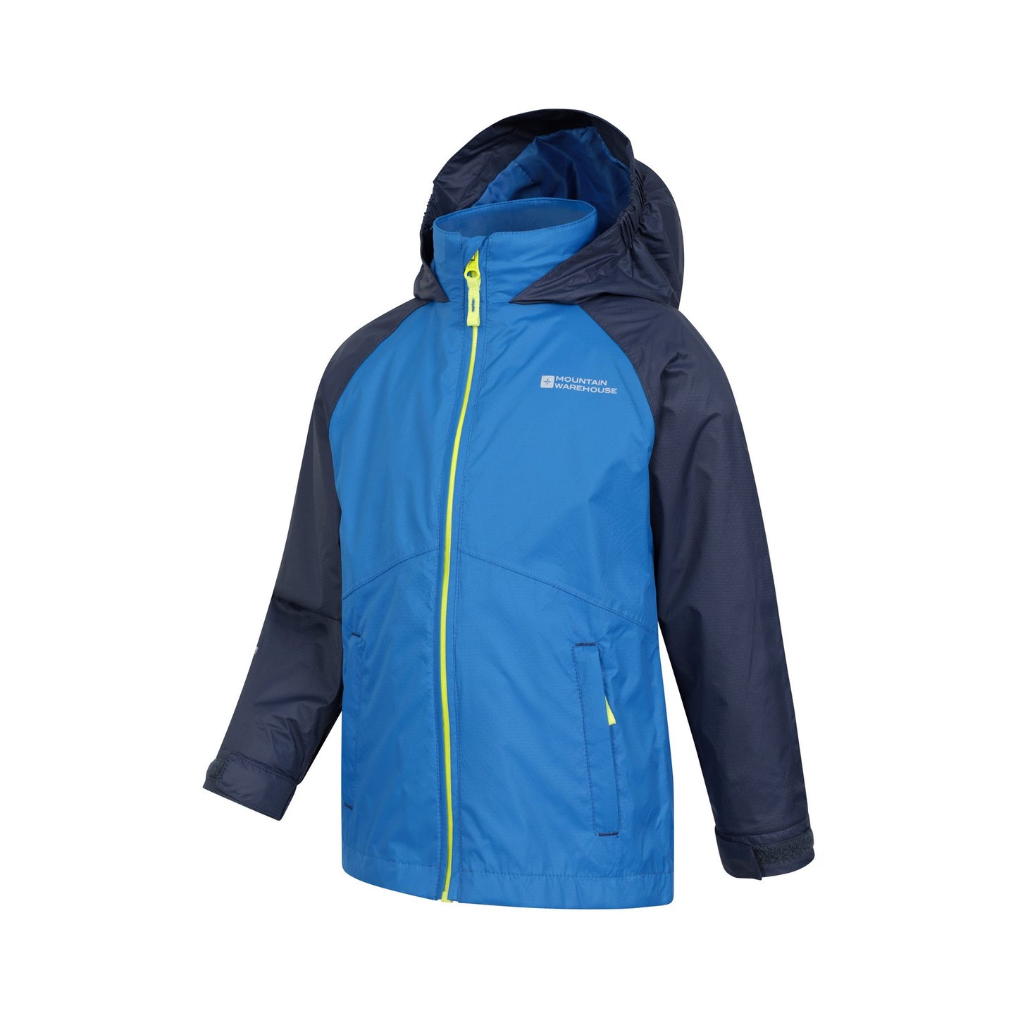 Indigo - Side - Mountain Warehouse Childrens-Kids Torrent II Waterproof Jacket