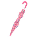 Pink - Side - Mountain Warehouse Childrens-Kids Hearts Stick Umbrella