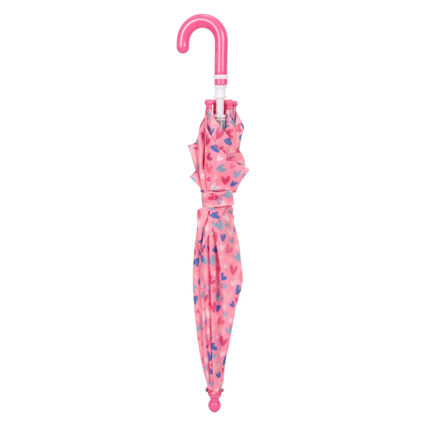 Pink - Lifestyle - Mountain Warehouse Childrens-Kids Hearts Stick Umbrella