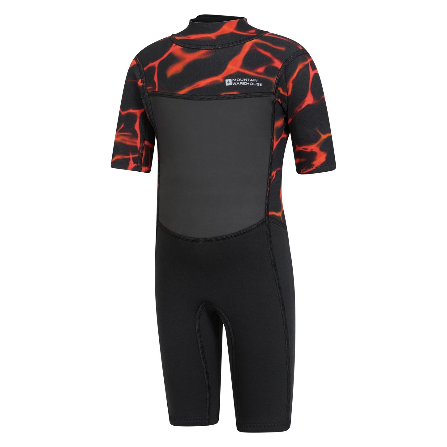 Electric Blue - Lifestyle - Mountain Warehouse Childrens-Kids Shorty Wetsuit