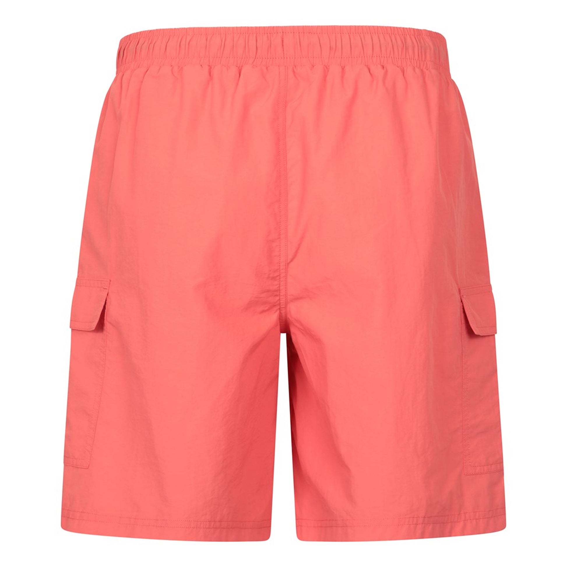 Coral - Back - Mountain Warehouse Mens Shoreline Cargo Board Shorts