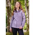 Lilac - Front - Mountain Warehouse Womens-Ladies Exodus Water Resistant Soft Shell Jacket