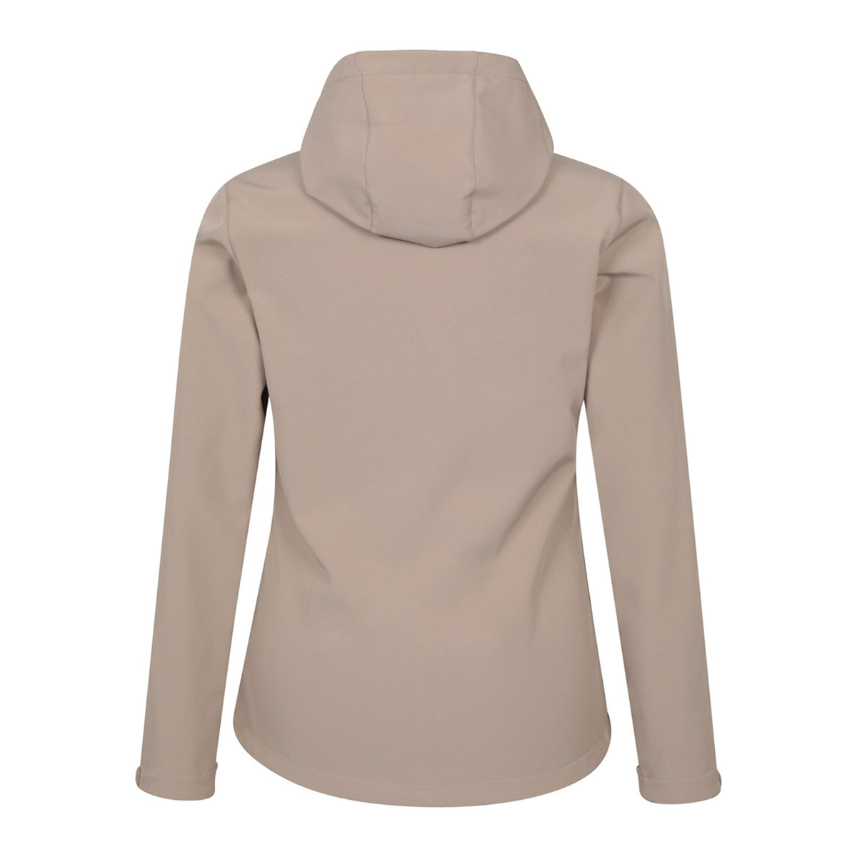 Dark Beige - Back - Mountain Warehouse Womens-Ladies Exodus Water Resistant Soft Shell Jacket