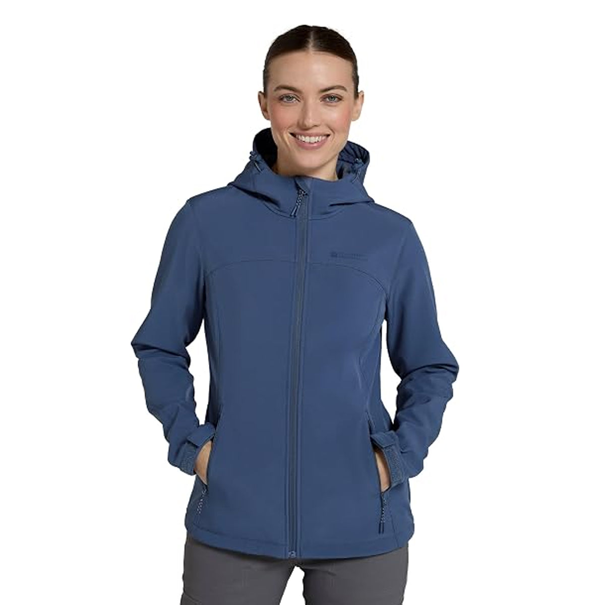 Blue - Lifestyle - Mountain Warehouse Womens-Ladies Exodus Water Resistant Soft Shell Jacket