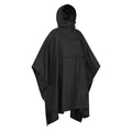 Black - Side - Mountain Warehouse Womens-Ladies Pakka Waterproof Poncho
