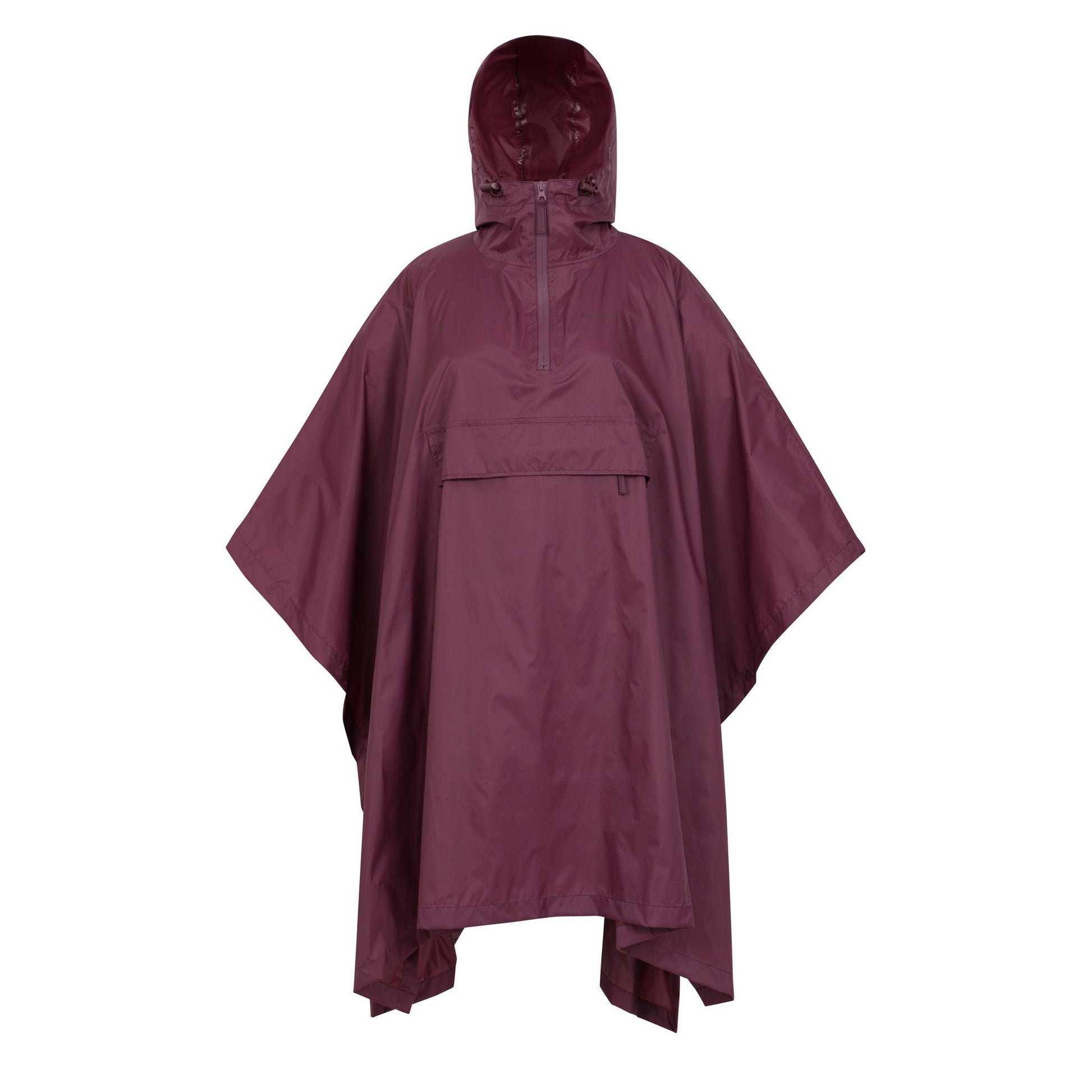 Dark Purple - Front - Mountain Warehouse Womens-Ladies Pakka Waterproof Poncho