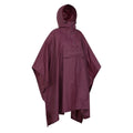 Dark Purple - Side - Mountain Warehouse Womens-Ladies Pakka Waterproof Poncho